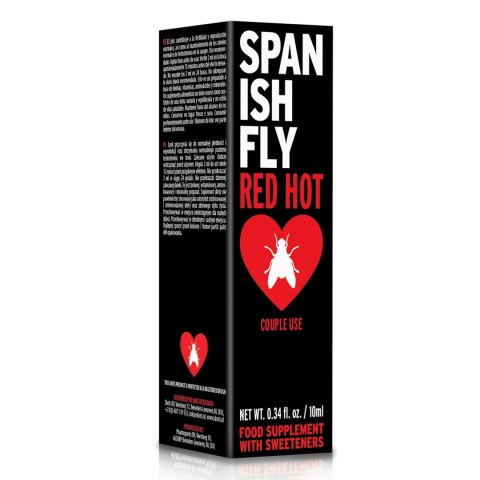 Krople Hiszpańska Mucha - Spanish Fly - Red Hot - 10 ml Pharmquests