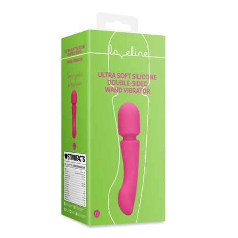 Ultra Soft Silicone Double-Sided Wand Vibrator Loveline