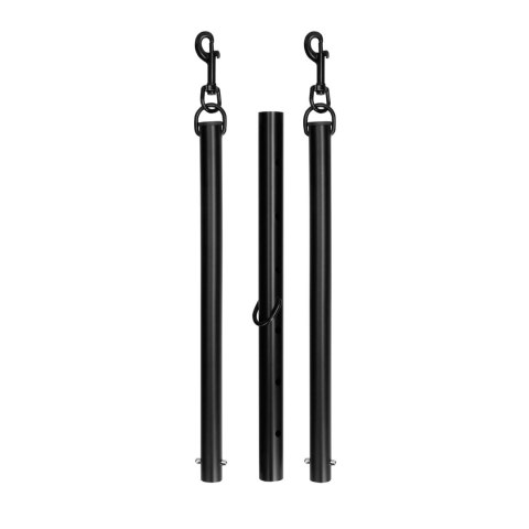 Metalowy drążek rozporowy BDSM 95cm - Adjustable Spreader Bar - Black Ouch!