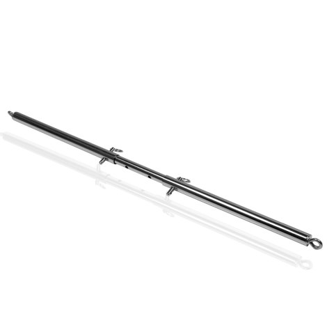 Metalowy drążek rozporowy BDSM 88,5cm - Adjustable Spreader Bar - Silver Ouch!