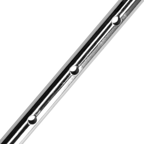 Metalowy drążek rozporowy BDSM 88,5cm - Adjustable Spreader Bar - Silver Ouch!