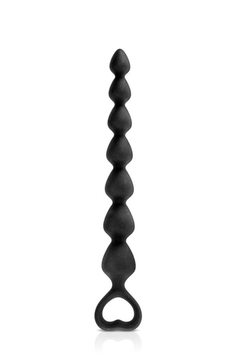 Koraliki, Pręt analny - BACK LOVE BLACK SMALL GLAMY