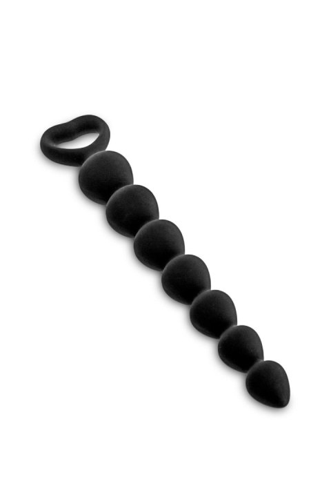 Koraliki, Pręt analny - BACK LOVE BLACK SMALL GLAMY