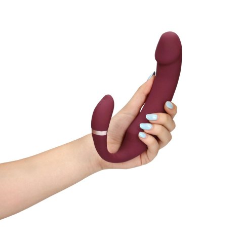 Bendable Vibrating Strapless Strap-on Loveline