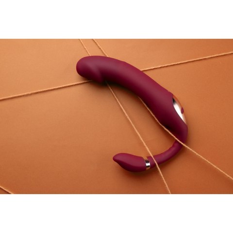 Bendable Vibrating Strapless Strap-on Loveline