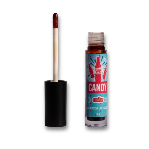 Wibrujący błyszczyk na usta - CANDY Vibrator lip gloss - Coke 6g. 'CANDY'