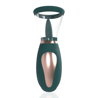 Pompa stymulująca łechtaczkę i piersi - Enhance - Automatic - 13-Speed - Silicone - Rechargeable Vulva & Breast Pump Pumped