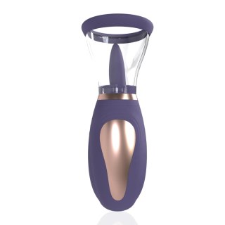 Pompa stymulująca łechtaczkę i piersi - Enhance - Automatic - 13-Speed - Silicone - Rechargeable Vulva & Breast Pump Pumped