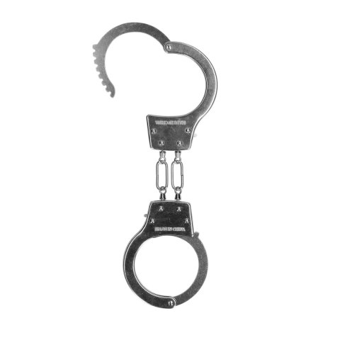 Metalowe kajdanki - Metal Hand Cuffs - Silver Ouch!