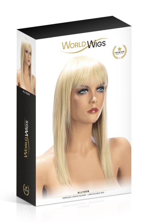 Blond Peruka - PERRUQUE ALLISON LONGUE BLONDE WORLD WIGS