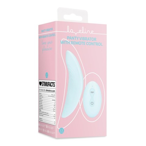 Wibrator majtkowy z pilotem - Panty Vibrator with Remote Control Loveline