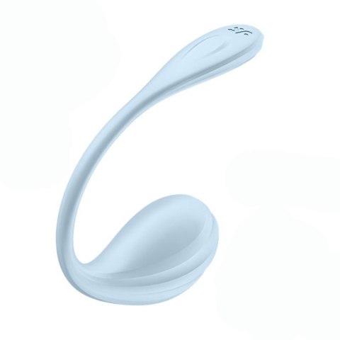 Stymulator punktu G - Smooth Petal light blue Satisfyer