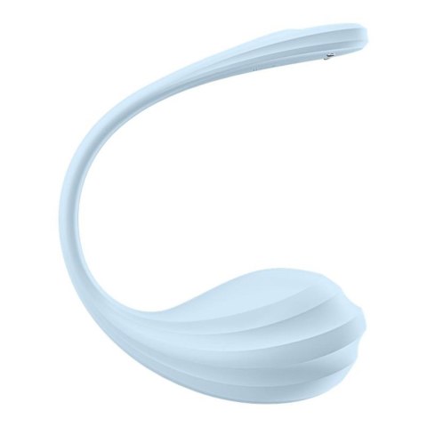 Stymulator punktu G - Smooth Petal light blue Satisfyer