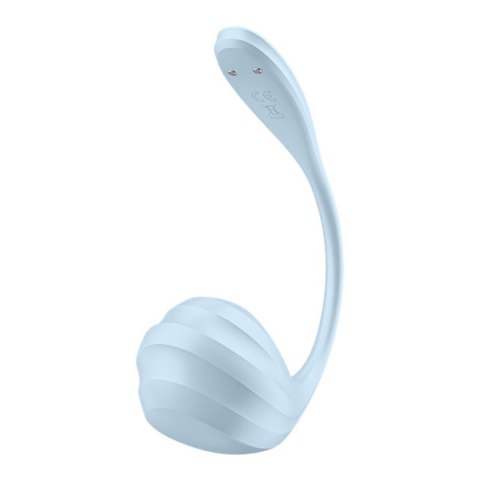 Stymulator punktu G - Smooth Petal light blue Satisfyer