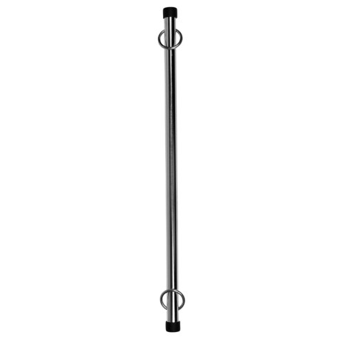 Metalowy drążek rozporowy BDSM 40,5cm - Spreader Bar - 16'' / 40 cm - Silver Ouch!