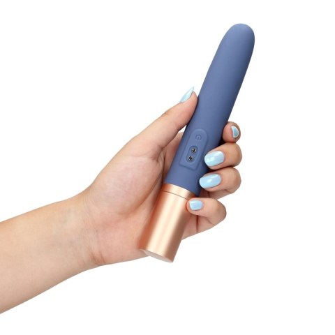 Travel Vibrator with Lube Compartment and Pump Loveline