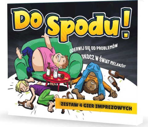 Do spodu! Zestaw 4 gier imprezowych Grammi