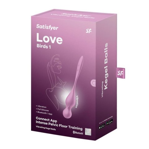 Wibrator punktu G sterowany smartfonem - Love Birds 1 pink Satisfyer