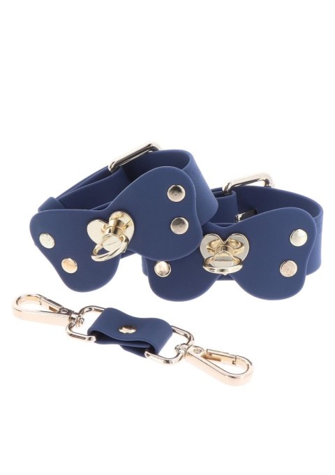 Silicone Ankle Cuffs Set Blue Taboom