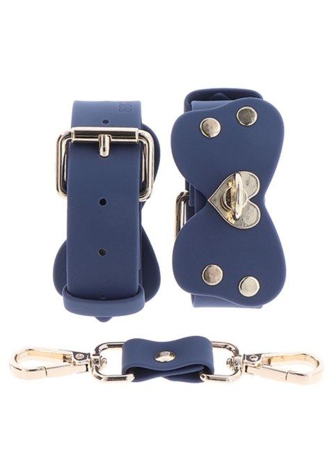 Silicone Ankle Cuffs Set Blue Taboom