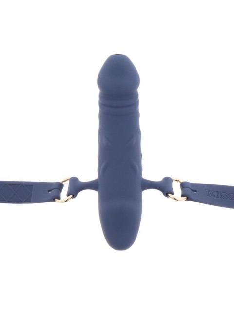 Silicone Breathable Penis Gag Blue Taboom