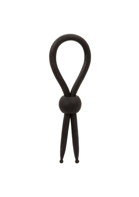 Regulowany pierścień erekcyjny - Silicone Lasso Black Calexotics