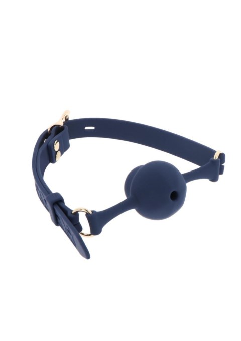 Silicone Mouth Gag Blue Taboom