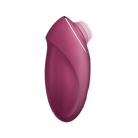 Wibrator, Stymulator Łechtaczki - Tap & Climax 1 red Satisfyer