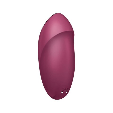 Wibrator, Stymulator Łechtaczki - Tap & Climax 1 red Satisfyer