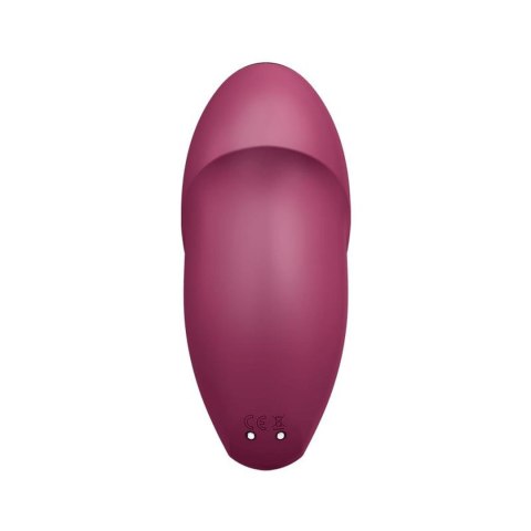 Wibrator, Stymulator Łechtaczki - Tap & Climax 1 red Satisfyer