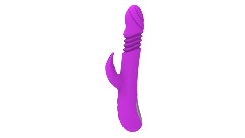 Wibrator królik - -Ella, 7 vibration modes 3 thrusting function, Heating B - Series Power