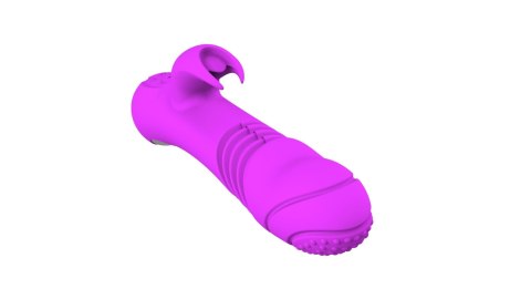 Wibrator królik - -Ella, 7 vibration modes 3 thrusting function, Heating B - Series Power