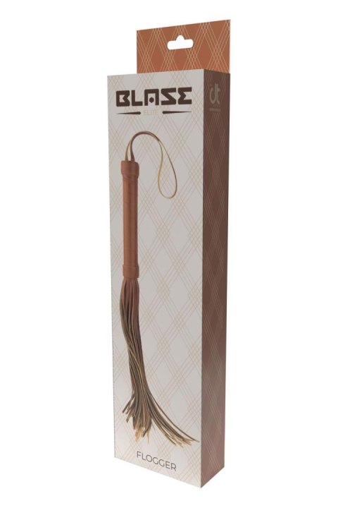 BLAZE ELITE FLOGGER COGNAC VEGAN LEATHER Dream Toys