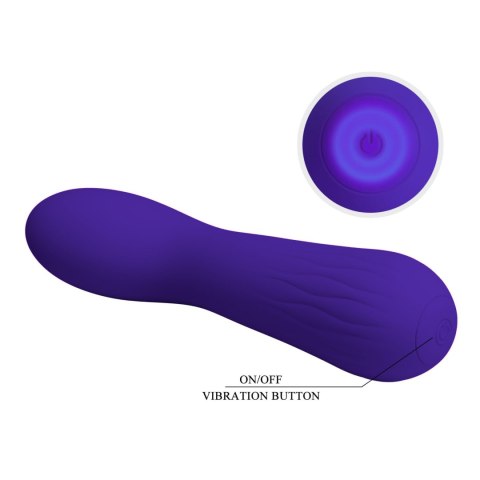 PRETTY LOVE - Faun dark Purple,G-spot vibrator, 12 vibration functions Memory function Pretty Love