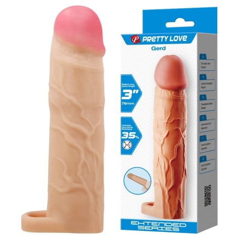 PRETTY LOVE - Gerd Flesh, Extend your penis lenghth 3'' (76mm) Pretty Love