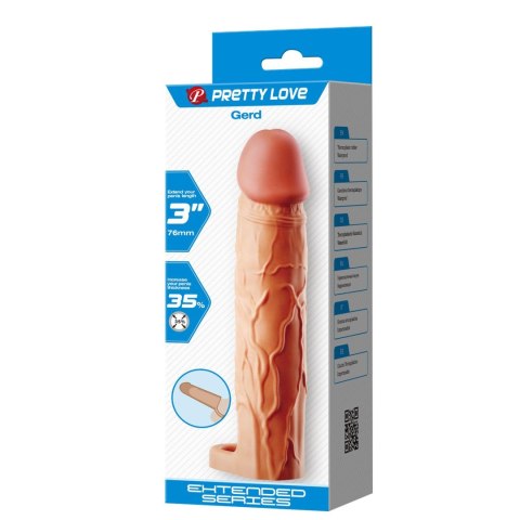 PRETTY LOVE - Gerd Flesh, Extend your penis lenghth 3'' (76mm) Pretty Love