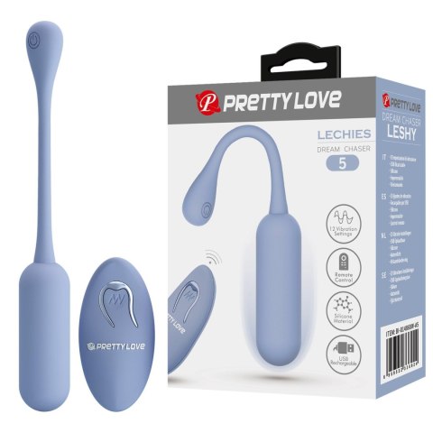 PRETTY LOVE - LECHIES Dream chaser 5, Blue, Wireless remote control 12 vibration functions Memory function Pretty Love