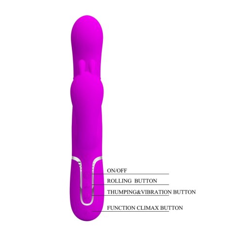 PRETTY LOVE - Cammy Purple, Twinkled Tenderness, 7 thumping functions 7 vibration functions 4 rolling functions Pretty Love