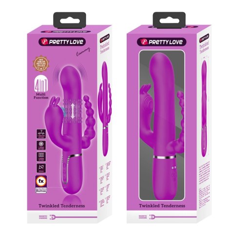 PRETTY LOVE - Cammy Purple, Twinkled Tenderness, 7 thumping functions 7 vibration functions 4 rolling functions Pretty Love