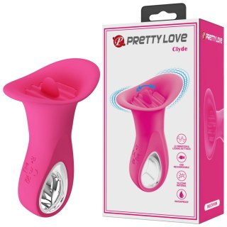 PRETTY LOVE - Clyde, 12 vibration functions 12 licking settings Pretty Love