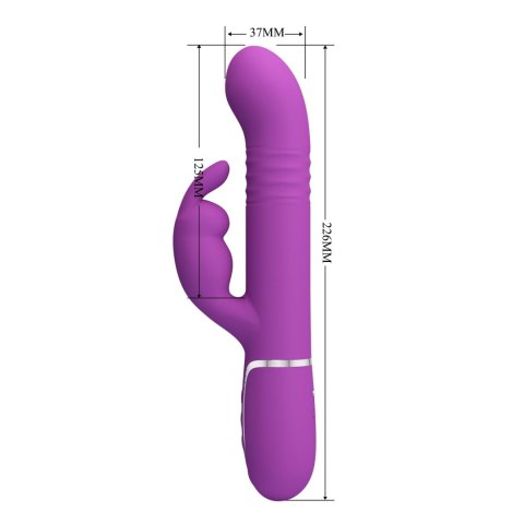 PRETTY LOVE - Coale Purple, 7 vibration functions 4 rotation functions 4 thrusting settings Pretty Love