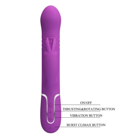 PRETTY LOVE - Coale Purple, 7 vibration functions 4 rotation functions 4 thrusting settings Pretty Love