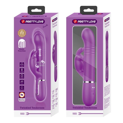 PRETTY LOVE - Coale Purple, 7 vibration functions 4 rotation functions 4 thrusting settings Pretty Love