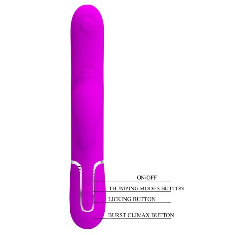 PRETTY LOVE - Gigi Purple, 7 thumping functions 7 licking modes Pretty Love