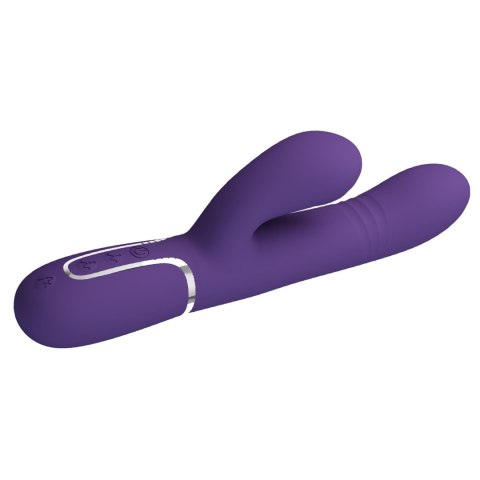 PRETTY LOVE - Mariana dark purple, 7 vibration functions, 7 thrusting settings, 4 rolling functions,4 nodding functions Pretty Love