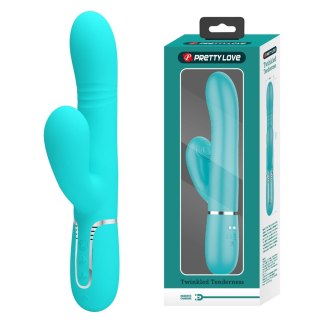 PRETTY LOVE - Mariana light blue, 7 vibration functions, 7 thrusting settings, 4 rolling functions, 4 nodding functions Pretty Love