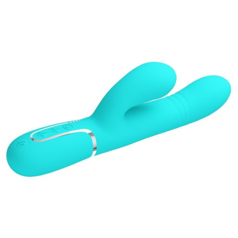 PRETTY LOVE - Mariana light blue, 7 vibration functions, 7 thrusting settings, 4 rolling functions, 4 nodding functions Pretty Love