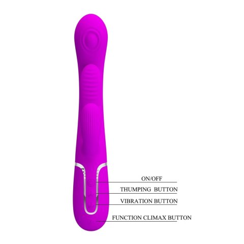 PRETTY LOVE - Shonia Purple, Twinkled Tenderness, 7 thumping functions 7 vibration functions Pretty Love