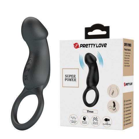 PRETTY LOVE - Trae black, 7 vibration functions Memory function Pretty Love