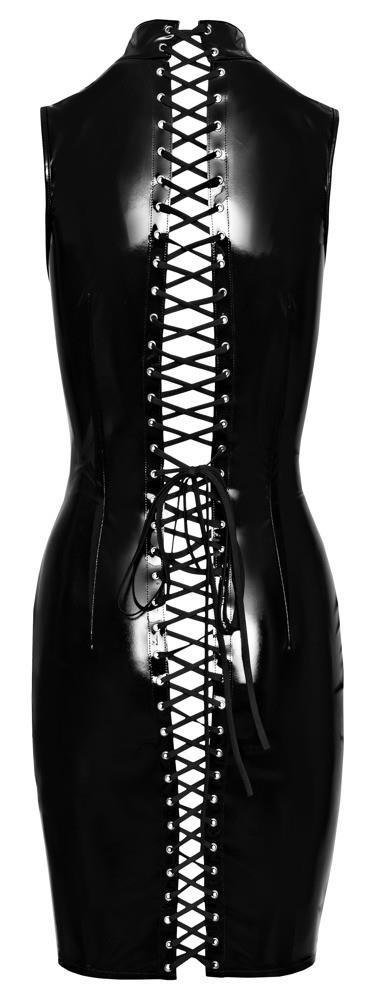 Vinyl Dress Lacing S Black Level